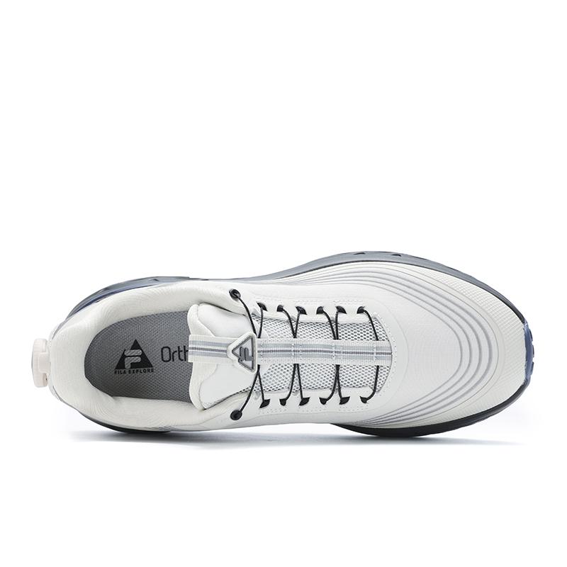 Fila BOA EXPLORER Wear Resistant And Lightweight Low Top Running Shoes Men's Gray A12M511217FLS