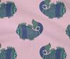 oneOone Cotton Flex Fabric Fish Block Printed Fabric 1 Yard 40 Inch Wide