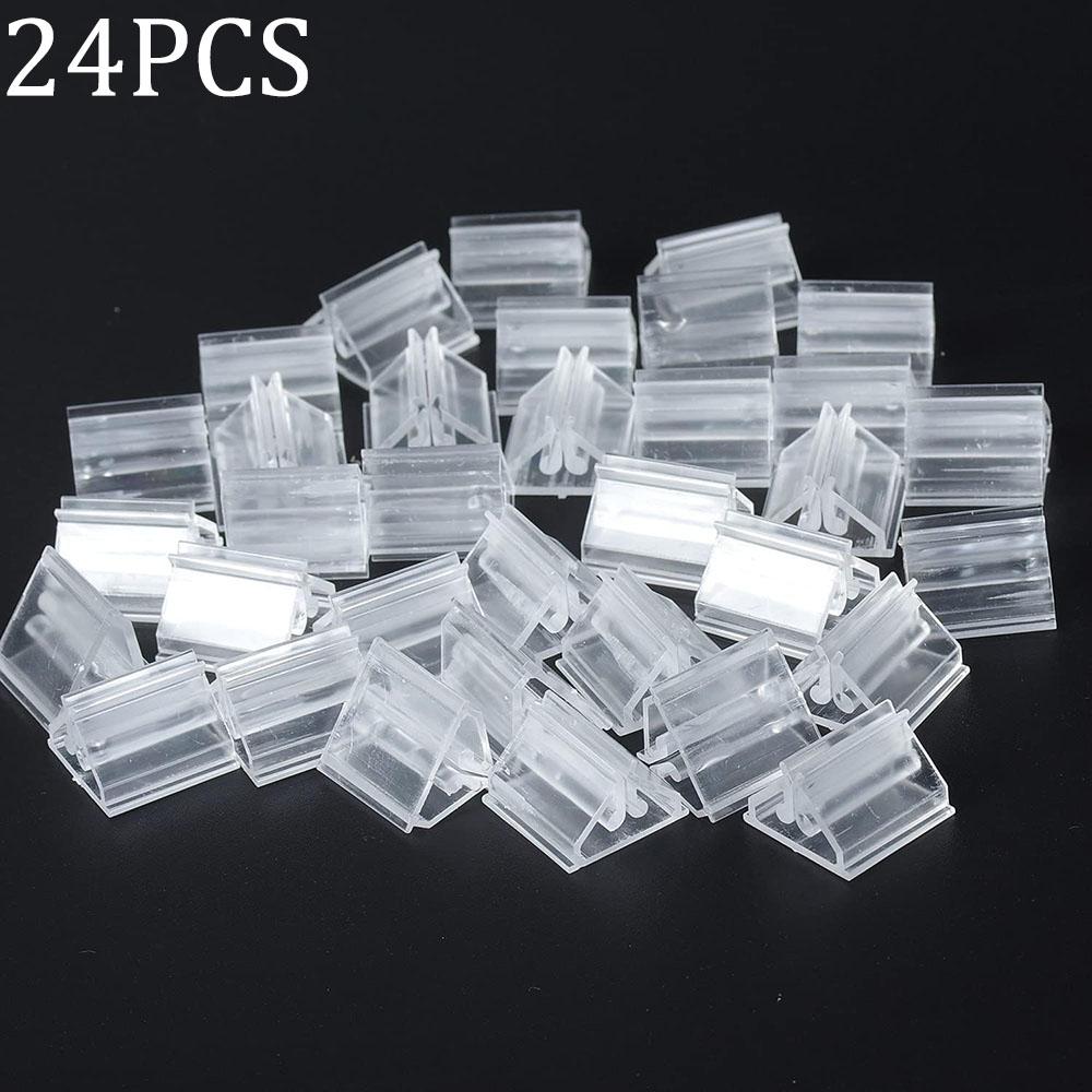 

24/48PCS Plastis Card Stands Clear Game Card Stands Display Game Piece Holders Picture Stands for Cards Photos Memos Display