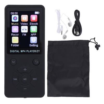 Music Player Wireless Bluetooth 1.8 Inch Screen 5 Hours Playback Hi Fi Sound Portable MP3 Music