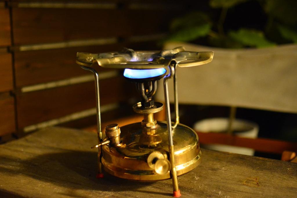 Roost Outdoors Brass Kerosene Stove Kerosene Burner Pressure Stove Single Burner