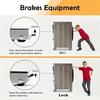 2pcs Washing Machine Pad High Base Shelf Refrigerator Cabinet Movable Shelf Tripod Roller Bracket Universal