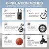 Portable Air Pump for Inflatables,Tire Inflator Portable Air Compressor with Digital Pressure Gauge,Tire Inflator 150psi for Car