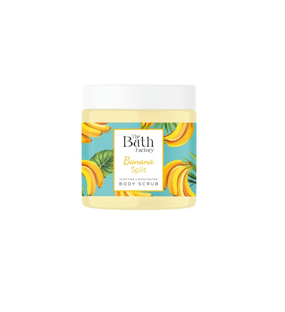 The Bath Factory Banana Split Shea Body Scrub – 300g