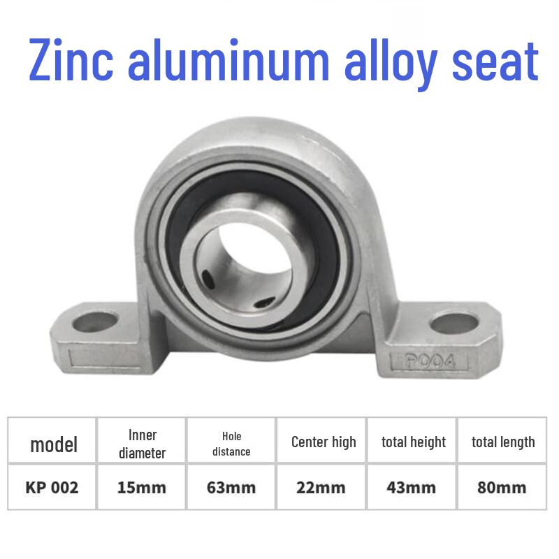 Hengdunda Zinc-Aluminum Alloy Rhombic Pillow Block Bearing Unit