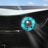 1Pcs Car Air Outlet Fan USB Cooling Fan With Color Changing Light 3 Speed Fan Car Rear Seat Heat Dissipation Car Accessories
