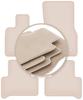 PREMIUM Beige Floor Mats For: Alfa Romeo Stelvio 2x4 (2WD) SUV 2016-