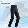 Hodo Men's Cotton Linen Blend Straight-Leg Casual Pants