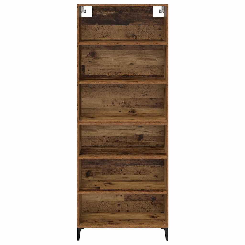 Highboard Reclaimed Wood 69.5 x 34 x 180 cm Engineered Wood