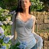 VAYLA Hooded T Shirt Women Clothes Long Sleeve See Through Slim 2000s Clothes Y2k Tees Female Clothing Chic Spring Tops Korean