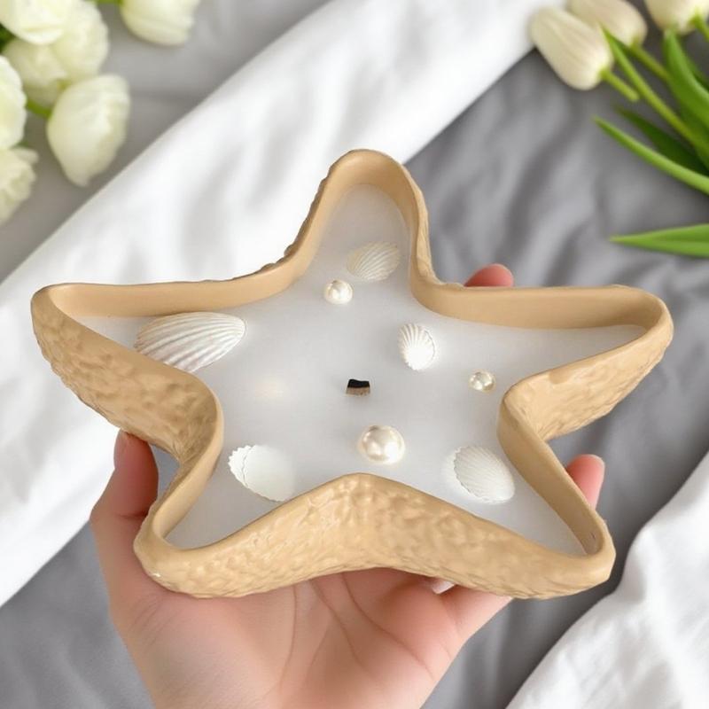 Starfishes Silicone Casting Mould For Epoxy Resin Projects Candle Making And Baking Chocolate Designs