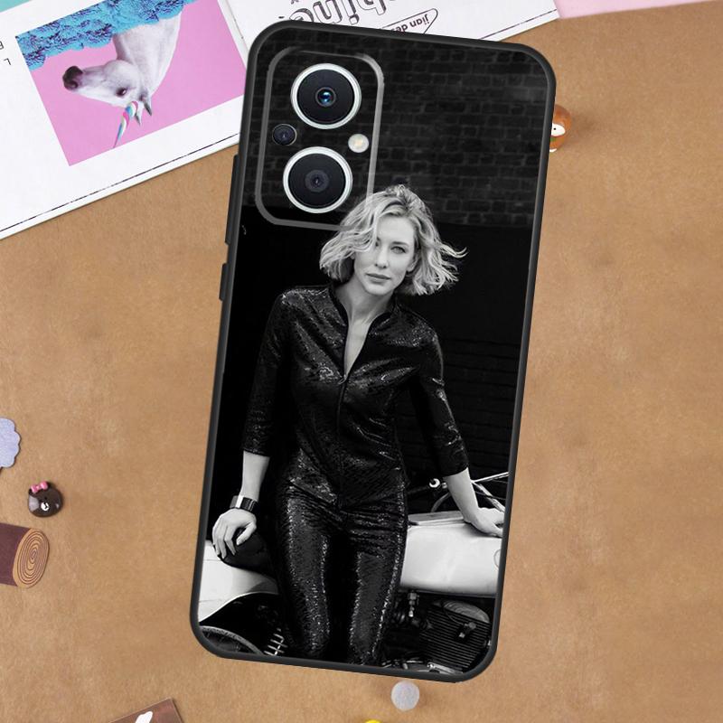 Cate Blanchett Case For OPPO Reno 2Z 4Z 5Z 8T 3 4 5 6 7 8 Lite OPPO Find X2 X3 X5 X6 Pro Lite Neo Cover