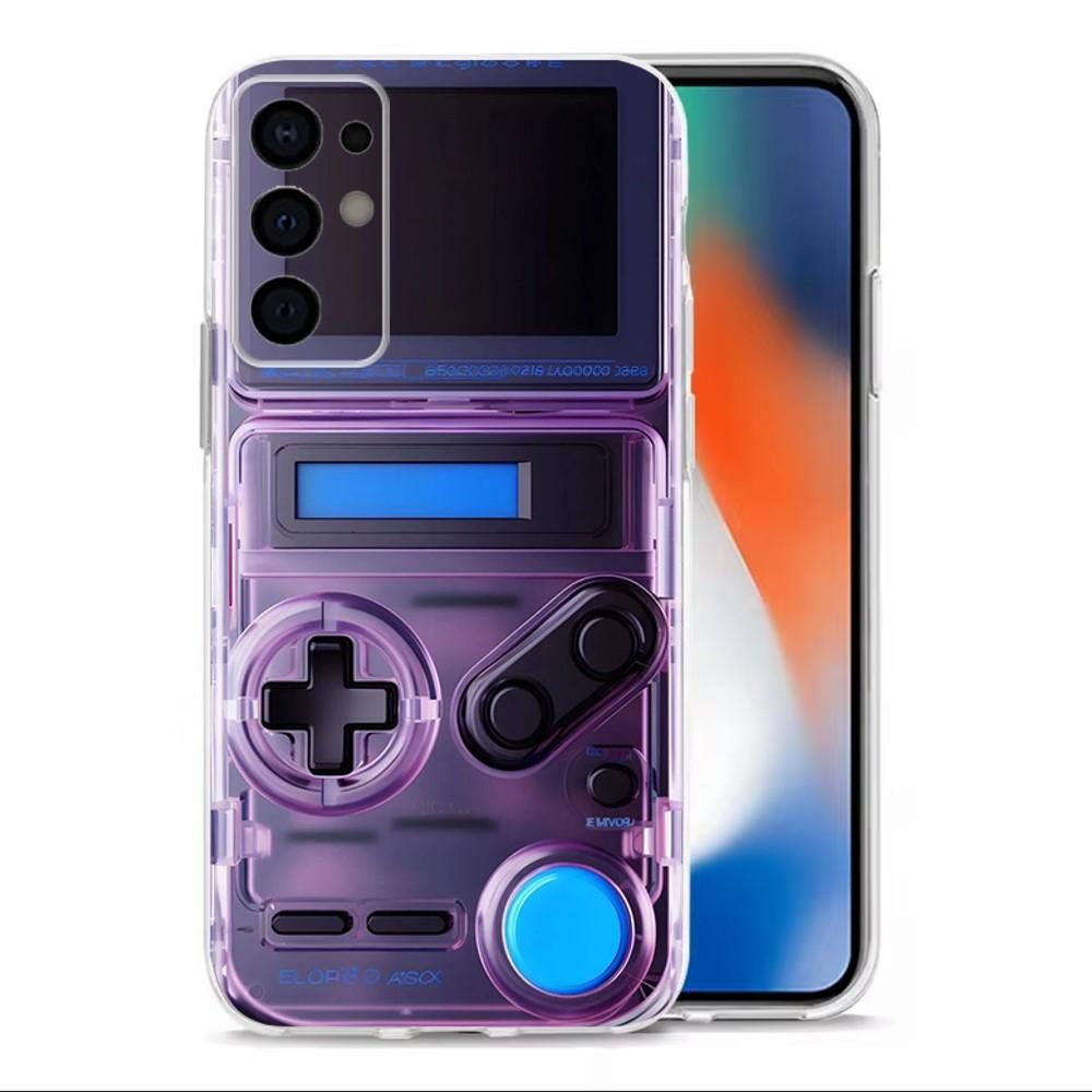 Video Game Boy Vintage GamePad Phone Case  For Samsung S30,S23,S21,S22,S20,Ultra,S20,FE,lite,S10,S9,S8,PIus Transparent Shell