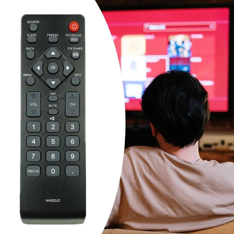 TVs Remote Control Wide Compatibility Strong Plastic Ergonomic Design Suitable for NH002UD FW55D25F Televisions