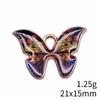 Wedding Anniversary Bracelet Charms Butterfly Bee Enamel Charms Pendant Audience Bracelet Pendants