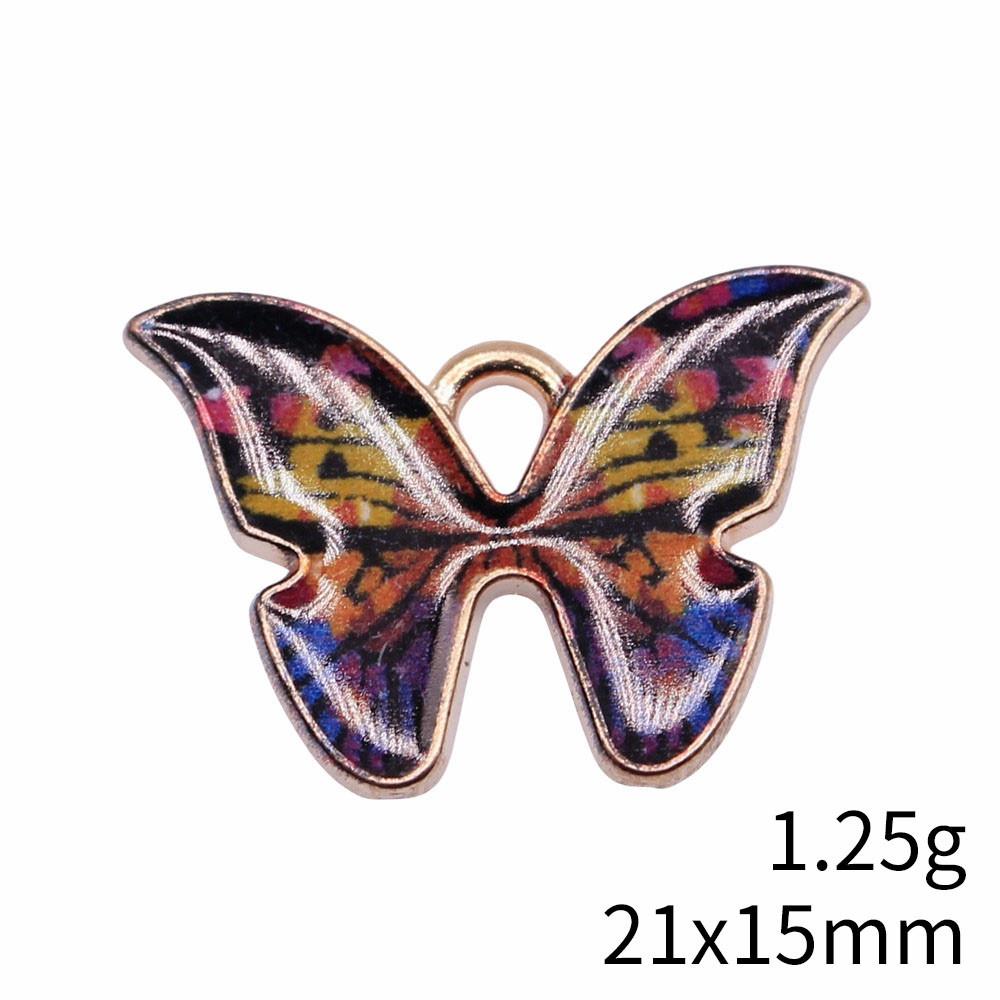 Wedding Anniversary Bracelet Charms Butterfly Bee Enamel Charms Pendant Audience Bracelet Pendants