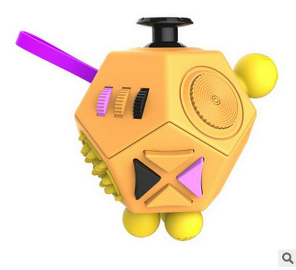 Second Generation 12-Sided Stress Relief Decompression Magic Cube Toy