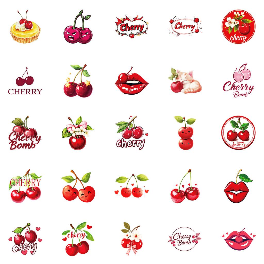 New 50 Cute Tender Graffiti Decorative Stickers DIY Skateboard Suitcase Guitar Helmet Graffiti Stickers