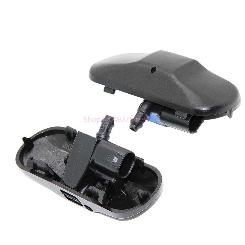 2PCS 2KD955986 Car Windscreen Washer Nozzle Jet Water Spray Nozzle With Heating For VW Passat B6 B7 Jeta Golf MK5 MK6 5M0955986C