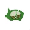 Coin Bank Wooden Piggy Birthday Gift Pig Ornament Transparent Coins Saving Pot Money Box