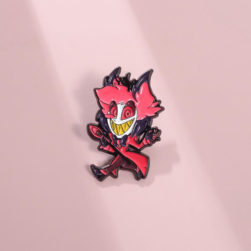 Fun Character Cartoon Brooch With Colorful Enamel Finish Perfect For Fashion And Collecting