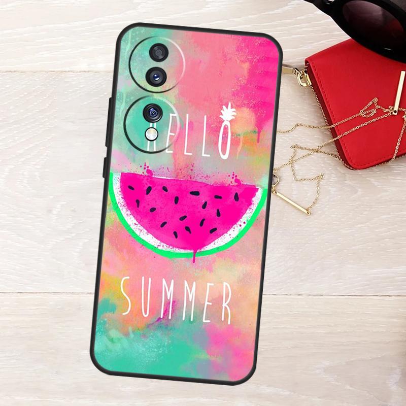Love Summer Case For Honor 200 400 Pro 50 70 90 X9a X9b X9c X9d X8a X8b X8c Magic 7 Lite 5 6 8 Pro Cover
