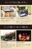 Japanese FENNEK Grill Stainless Steel BBQ Grill for 1 Person Solo Campfire Stand Folding Lid Included Tabletop Rugged [Official Distributor]
