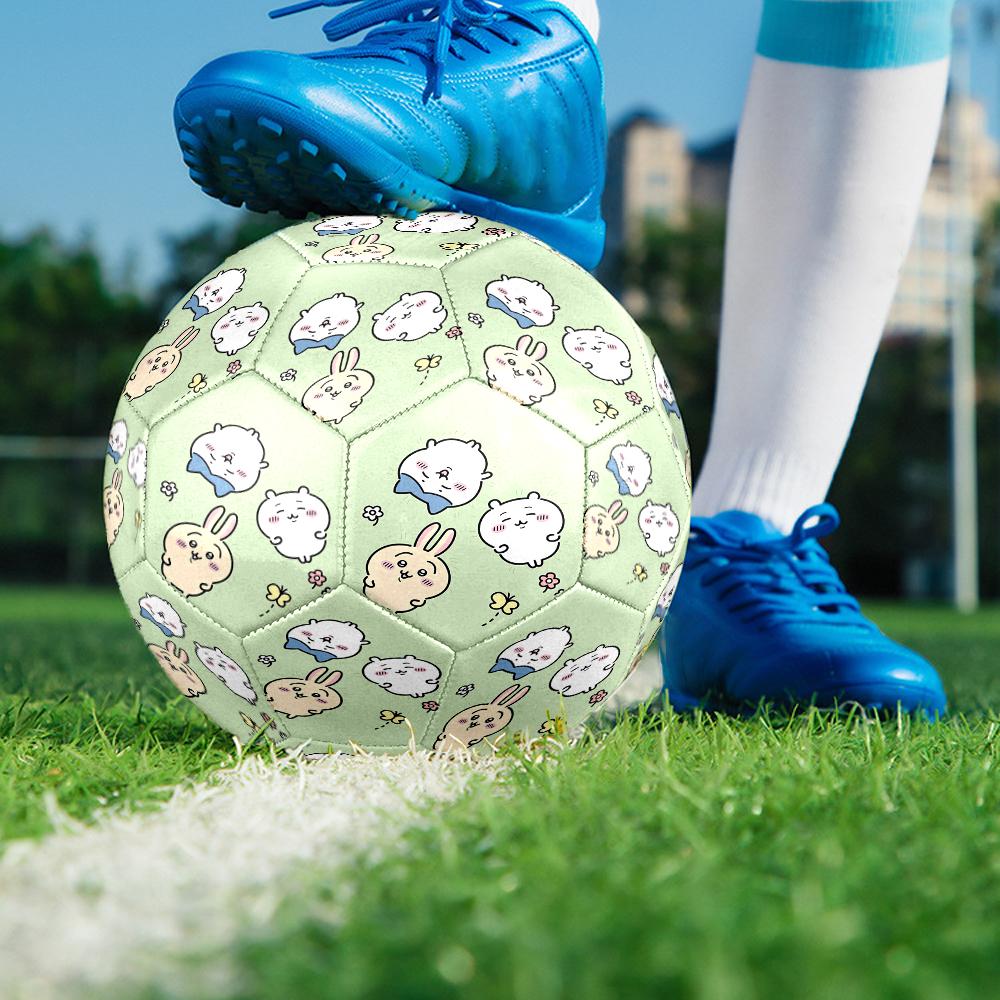 Usagi Theme Size 5 Soccer Ball, Suitable for Both Indoor and Outdoor Matches, a Gift Suitable for Everyone.