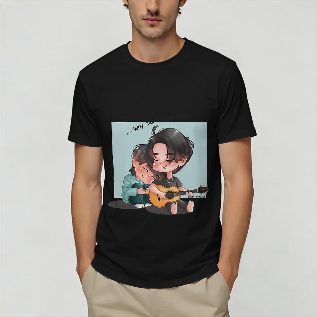 Duang With You Thai TShirt Beach Hip Hop T Shirts Unisex Cotton ONeck Oversized Clothes Short Sleeves Y2K Funny Tshirt