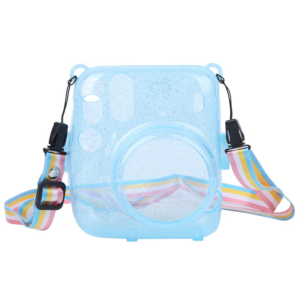 

Защитный чехол для камеры из ПВХ, устойчивый к царапинам и падению для камеры мгновенной печати mini11(синий ) синий