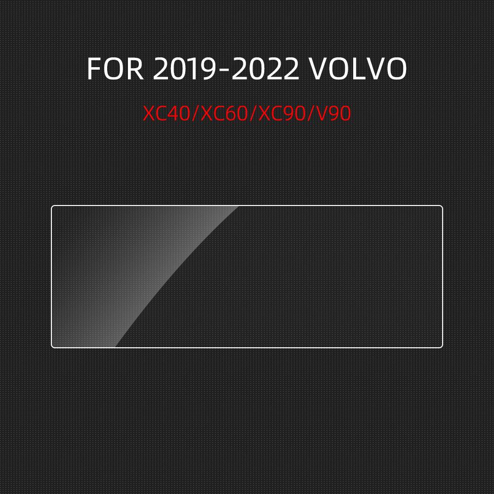 Tempered Rear Screen Protector for Volvo XC40 XC60 XC90 V90 V60 2016-2021 Car Rear Radio Display Protective Film Accessories
