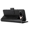 For Google Pixel 8 Case Textured Leather Wallet Phone Cover with Strap