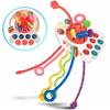 Montessori Sensory Teething Toy for Babies, Multicolor, 12x14x7cm, Teether & Soothing Toy for Kids 18 Months+