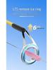 Lightweight 70g Soft Action Winter Ice Fishing Rod Set with Lure and Baitcasting Reel for Crucian Carp and Raft Fishing.