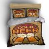 Beer Mugs and Text. Bedding Sets Duvet Cover Sets Duvet Covers Pillowcases(1 * Duvet Cover 2 * Pillowcases, Without Duvet Insert)