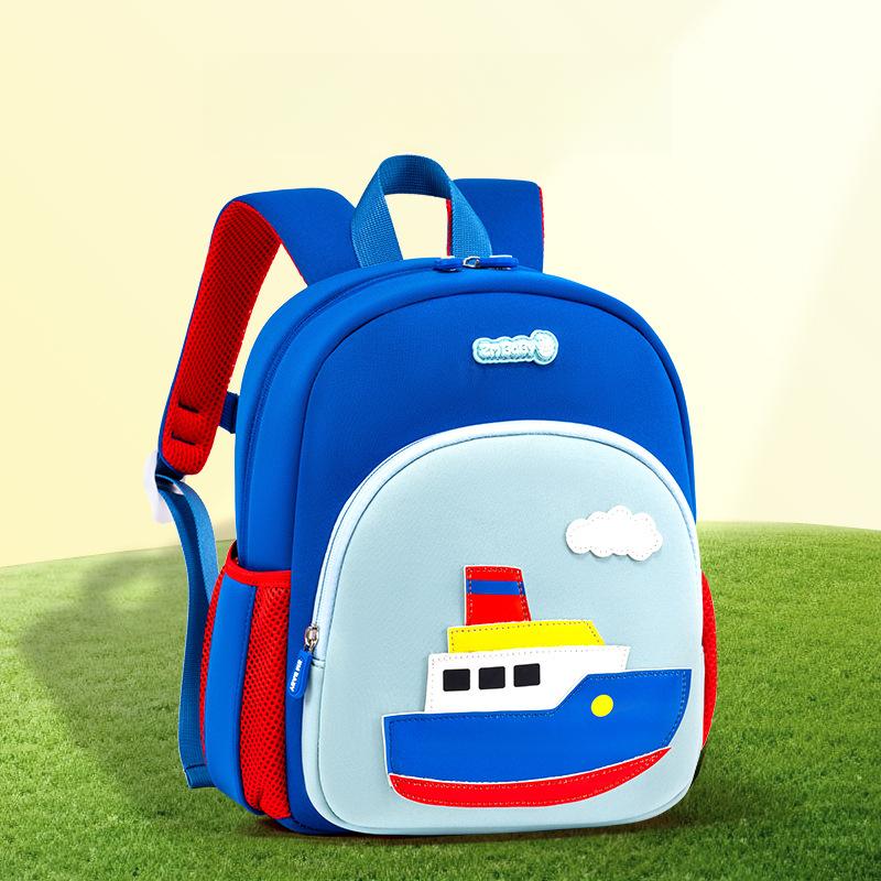 Sesame Baby New Kindergarten Backpack Cartoon Boys and Girls Mini Children's Double Shoulder Backpack Baby Backpack