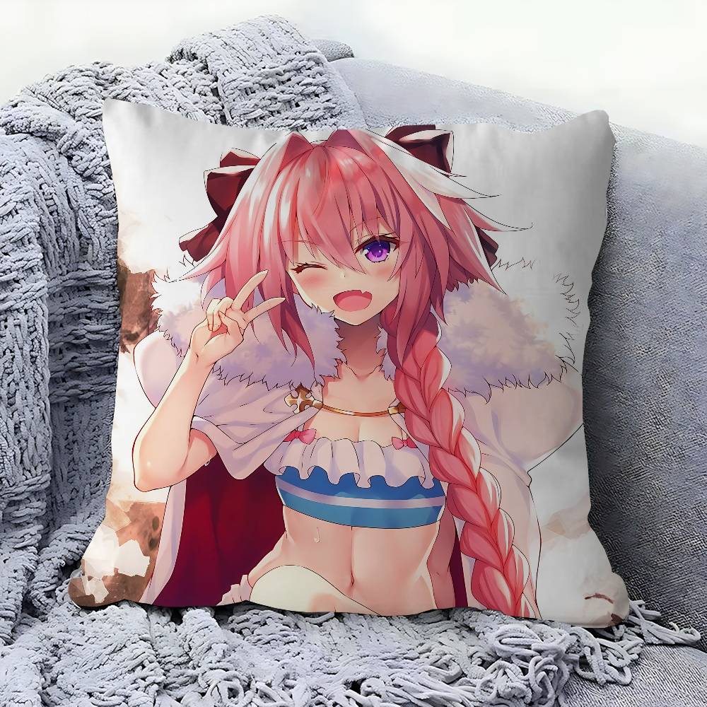 Anime Characters A-Astolfo Cushion Cover Decorative Pillow Sofa Home Decor Case Pillow Cases