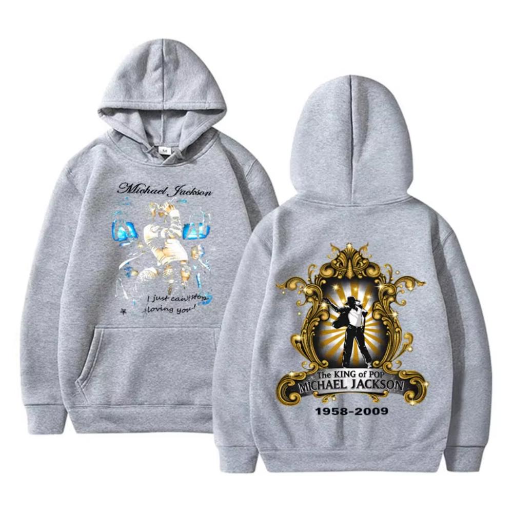 

The King of Pop Michael Jackson Graphic Hoodies Men s Women Vintage Gothic Rock Sweatshirt Oversized Tracksuit Hoodies 3XL