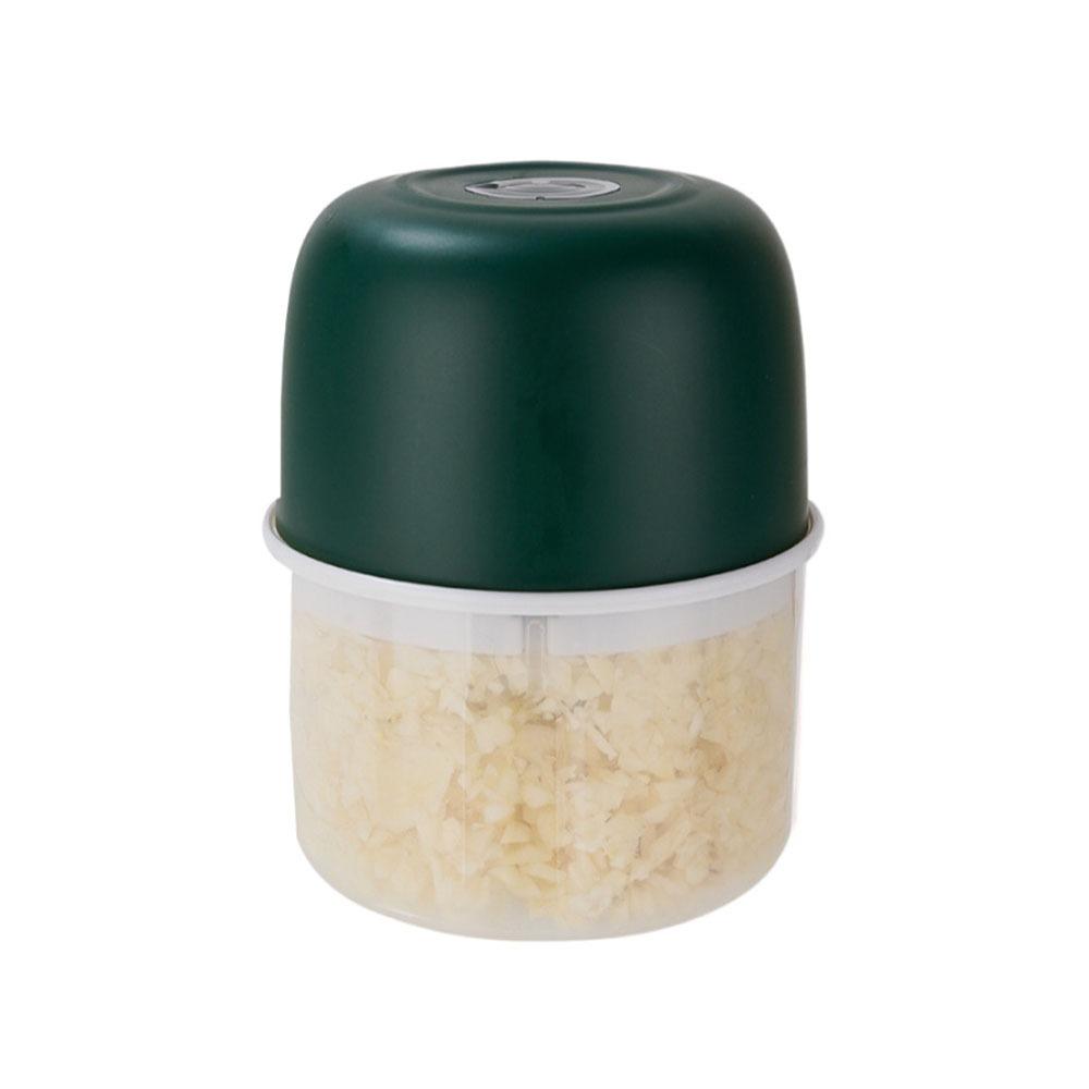 

Многофункциональный пресс для чеснока, портативный измельчитель чеснока, электрическая чеснокодавилка, бытовой прибор темно-зеленого