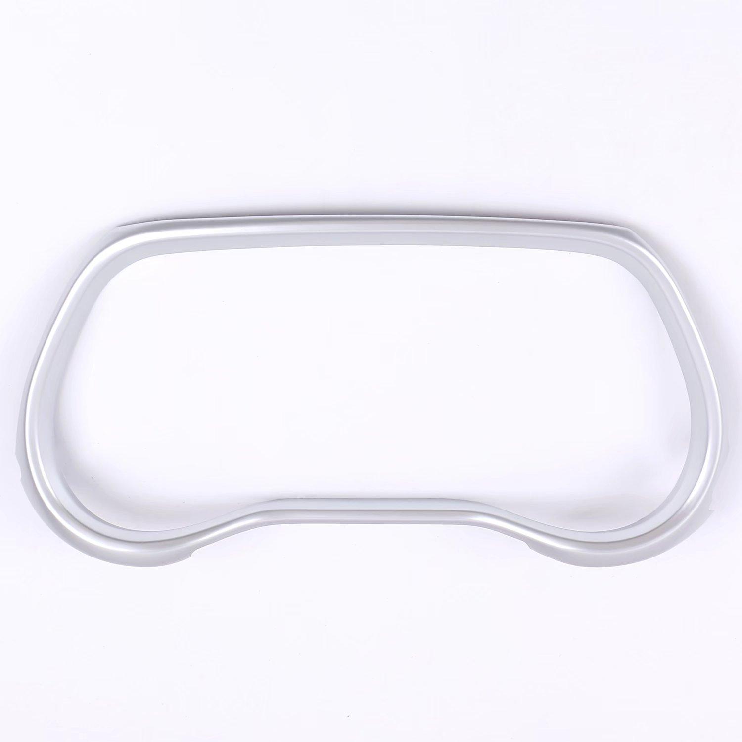 Dashboard Meter trument Frame Trim Covers Car Interior Accessories Decoration Stickers 1PCS For Toyota Sienna Matte Silver