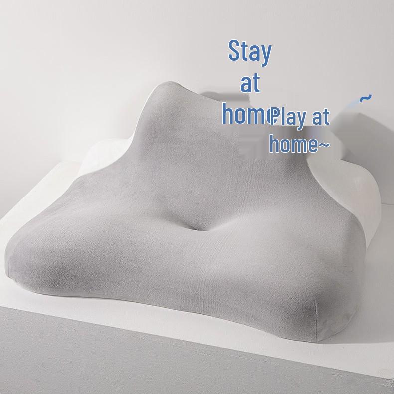 

Zero-Pressure Slow-Rebound Nap Pillow with Zoned Support 40x60x23cm/Single