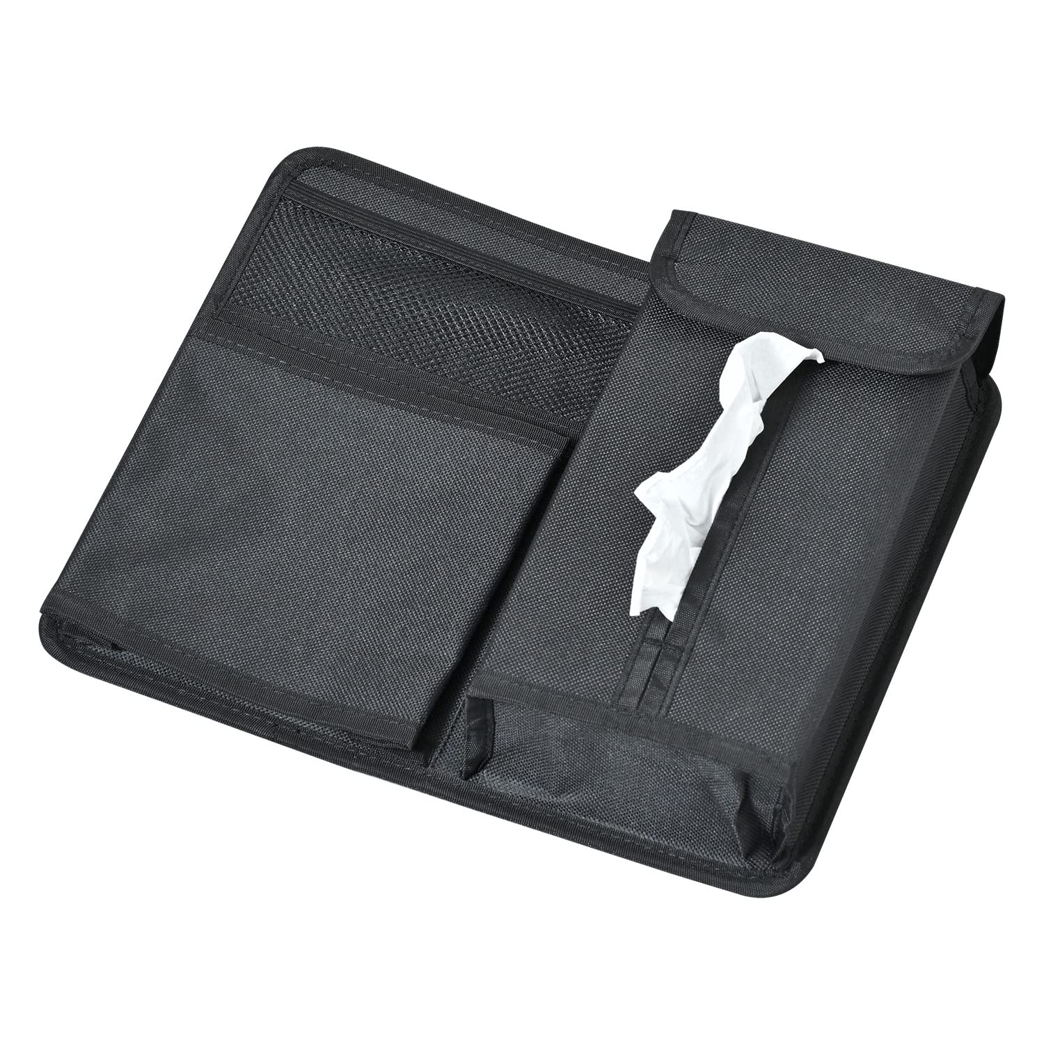 

SEIWA Компактный карман на спинку сиденья автомобиля 2 и удобный для хранения и мелких предметов на заднем сиденье (WA103) - Многофункциональные салфетки, напитки, чёрный