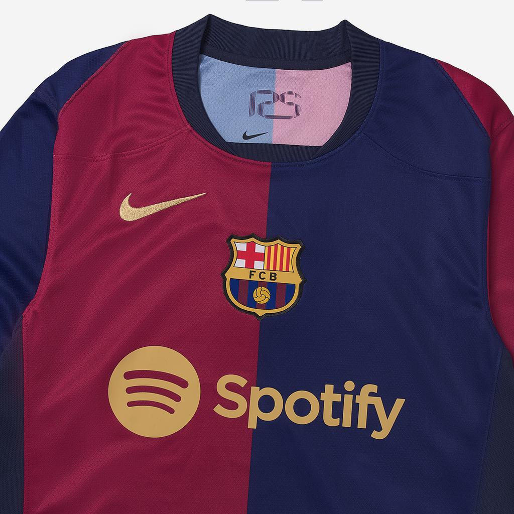 Nike UCL Home FC Barcelona 24/25 Stadium Jersey Deep Royal/Noble Red Men Streetwear FN8797-456