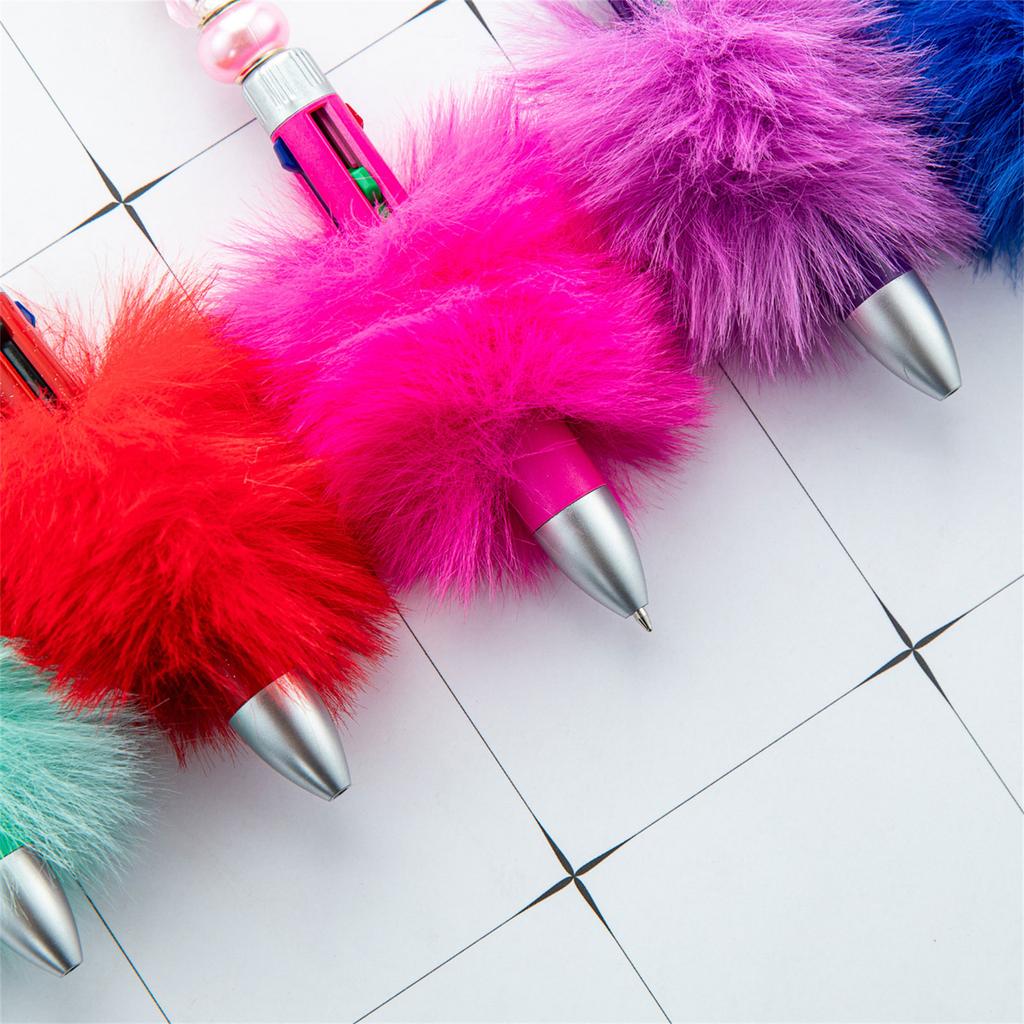 Plastic Beadable Pen Bead Ballpoint Pen Pendant Bead Pen Shafts Inks Rollerball Pen Kids Students Office School Supplies