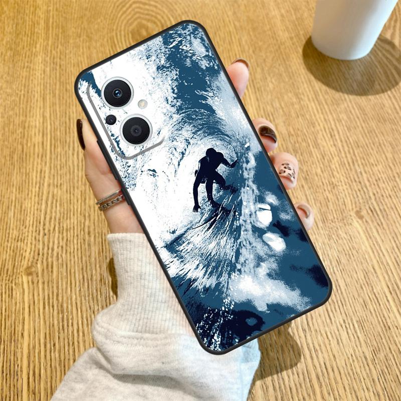 Surfer Surf Hang Loose Shak Funda For OPPO Reno 12F 11F 13F 14F 8T 8 Lite 10 11 12 13 14 OPPO Find X8 X6 X5 X9 Pro Case