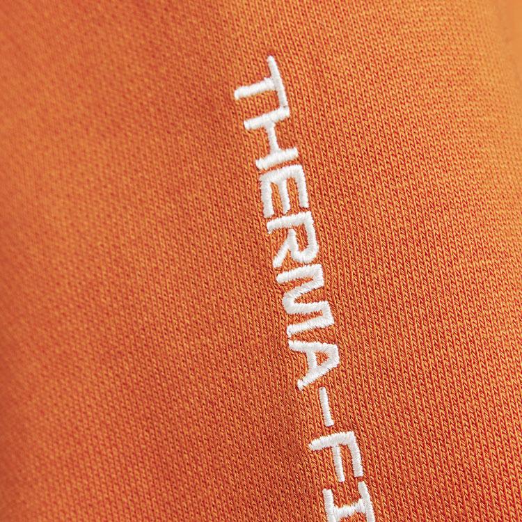 Nike Loose Fit Round Neck Long Sleeve T-Shirt With Letter Print Unisex Tops Orange FD9850-893