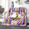 Custom Name Cars Movie Quotes Collage blanket for Couch & Bed, Plush Cozy Fuzzy Blanket Super Soft & Warm Blankets for Fall and Winter. 0908219