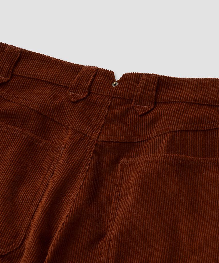 Pilpeu Corduroy Washed Engineer Pants 34(Firebrick)