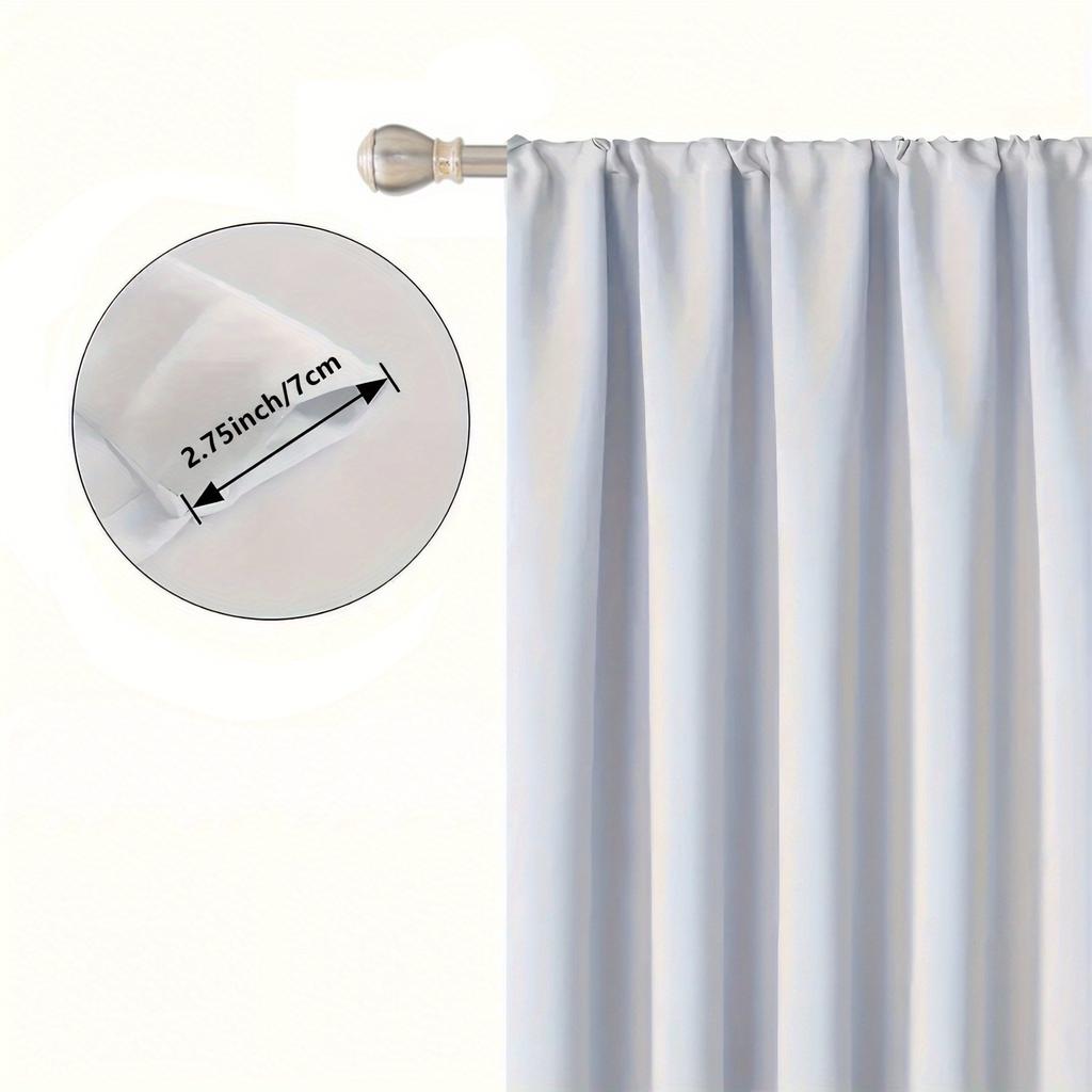 Set Of 2 Outer Space Rocket Curtains Adventure Print Planets Stars Bedroom Decorative Curtain Polyester Perfect For Sleeping Area