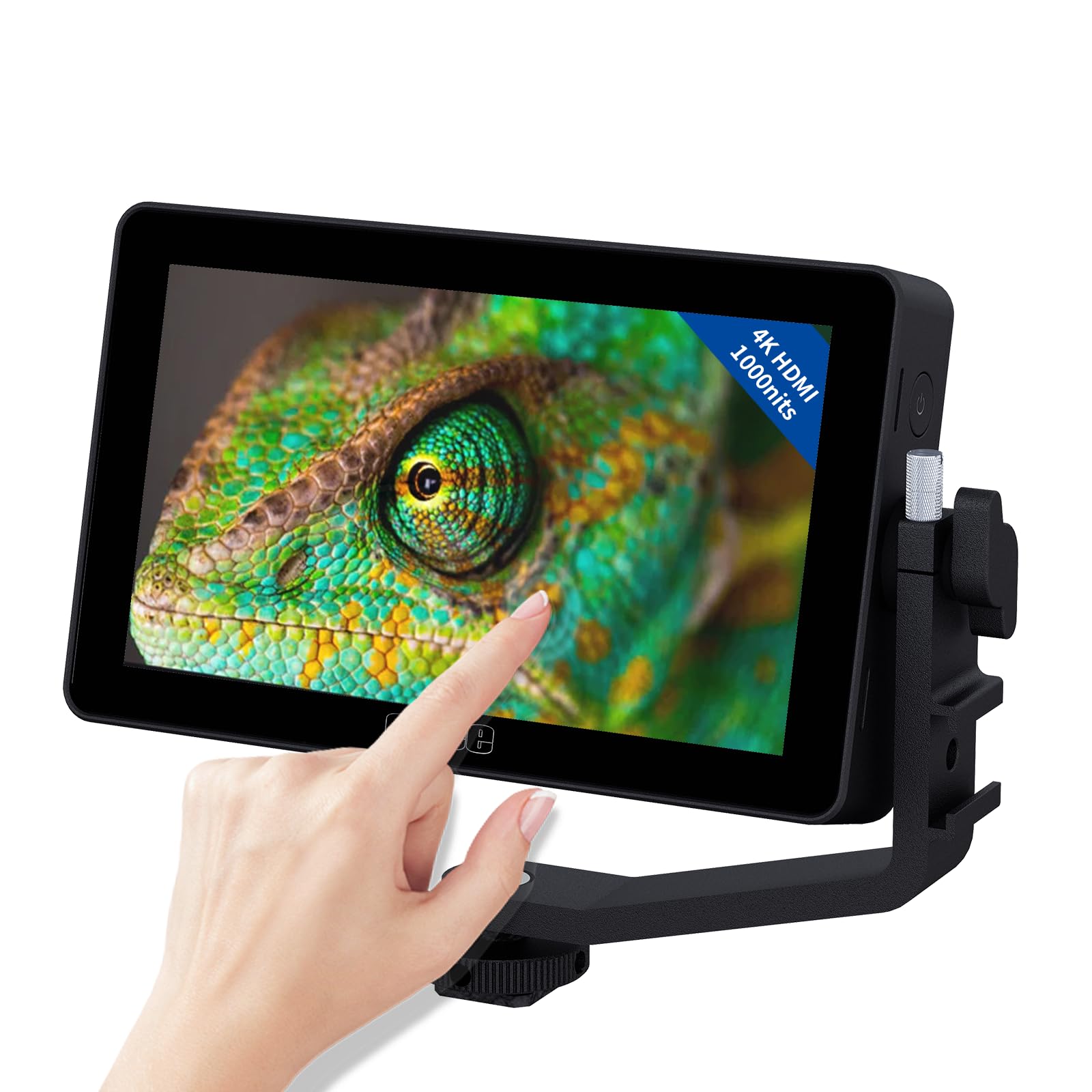 

OSEE Lilmon 5 Camera High Brightness Video Monitor with 3D LUT HD 4K HDMI Signal DSLR Camera Field Monitor for Shooting Monitor, 5.5-inch Touchscreen,